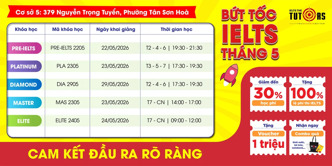 lịch khai giảng tháng 5-2026-379 Nguyễn Trọng Tuyển