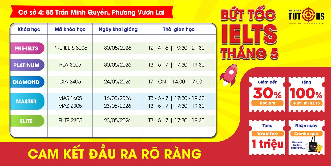 lịch khai giảng tháng 5-2026-85 Trần Minh Quyền