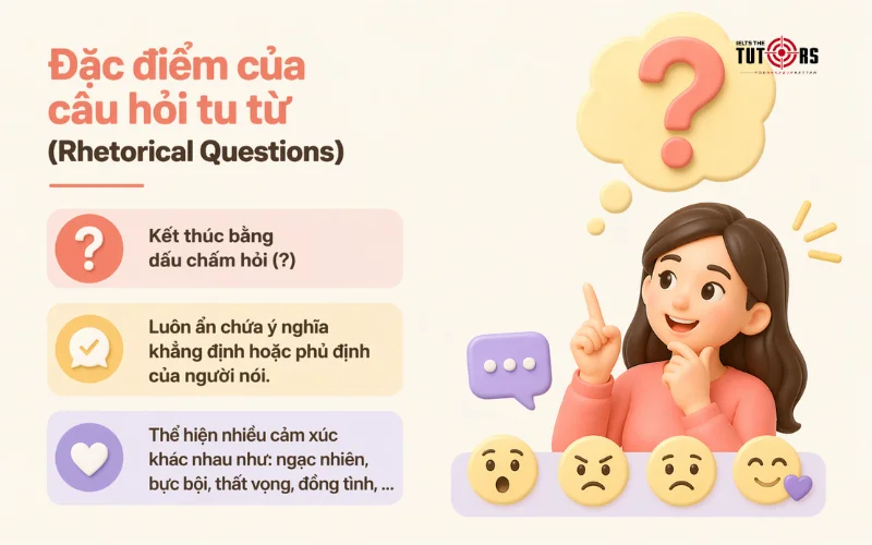 Đặc điểm của câu hỏi tu từ tiếng Anh
