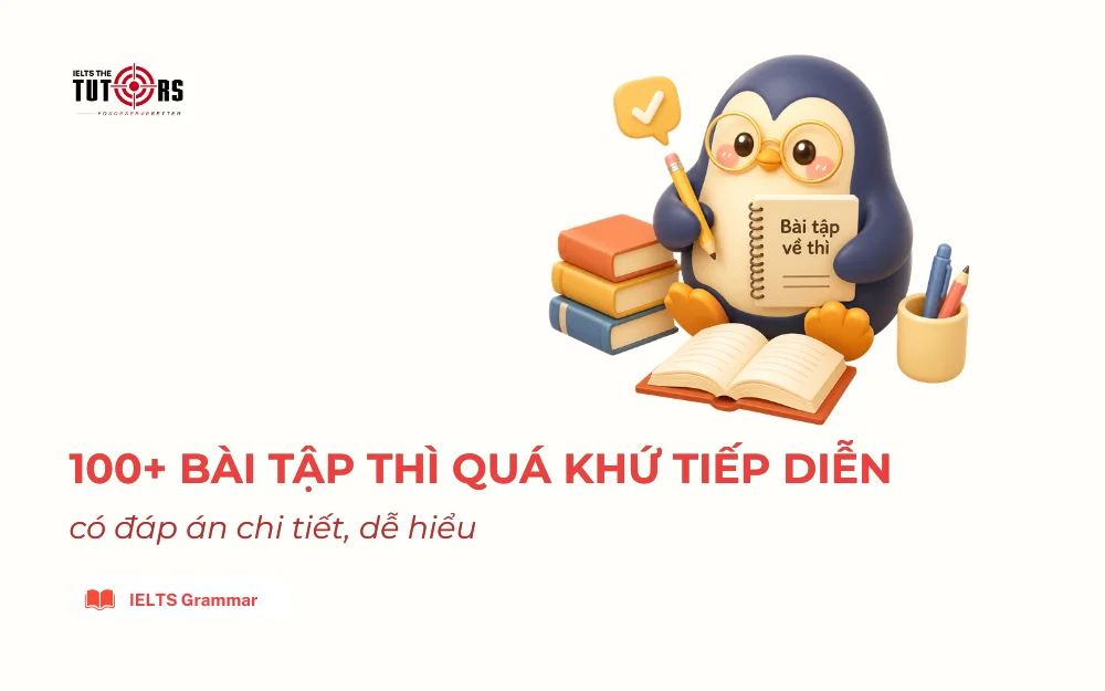 bài tập thì quá khứ tiếp diễn có đáp án thumbnail
