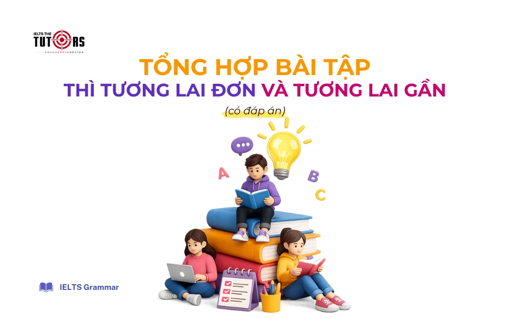 bài tập thì tương lai đơn và tương lai gần thumbnail