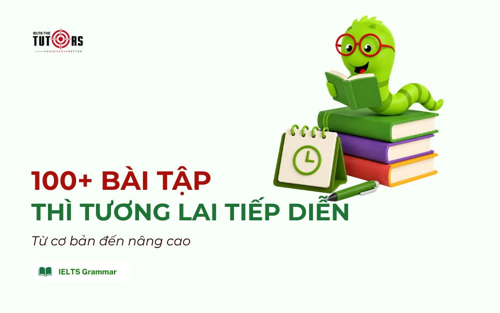 bài tập thì tương lai tiếp diễn thumbnail