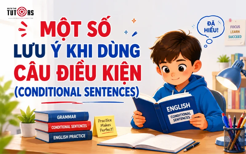 một số lưu ý khi dùng câu điều kiện
