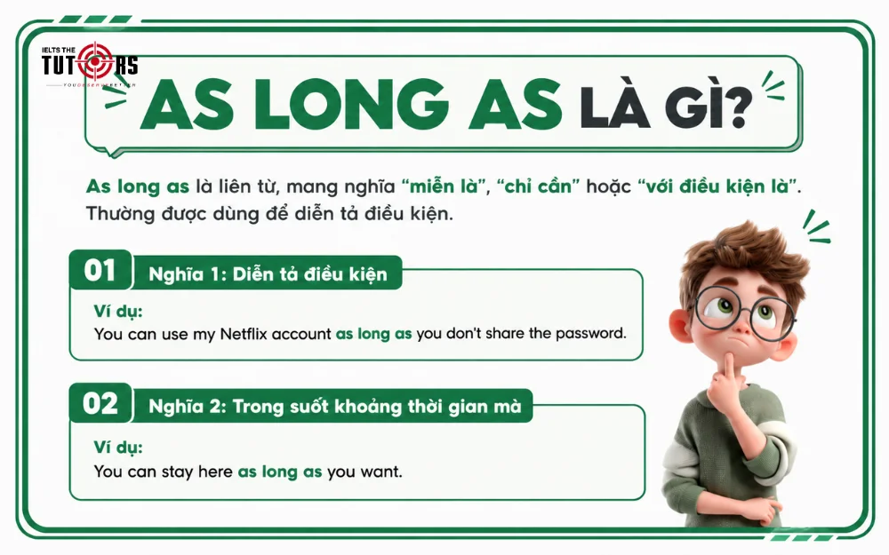 as long as là gì