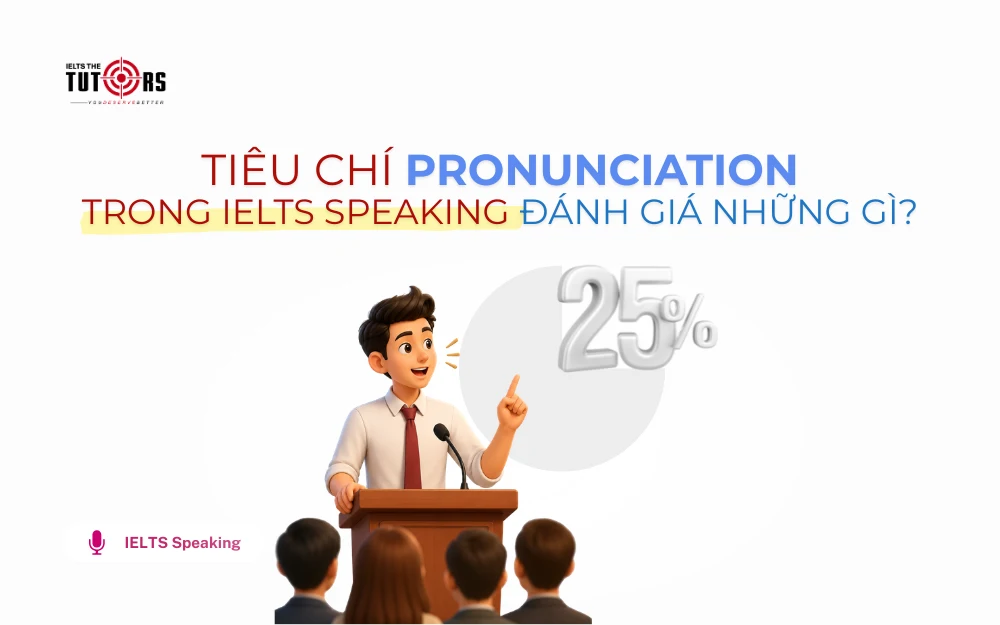 Tiêu chí Pronunciation trong IELTS Speaking thumbnail