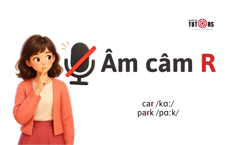 cách phát âm âm câm R trong tiếng Anh