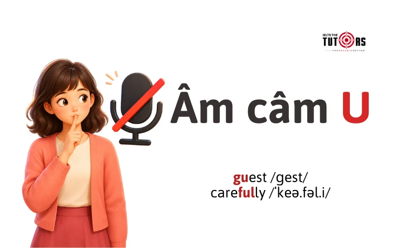 cách phát âm âm câm U trong tiếng Anh