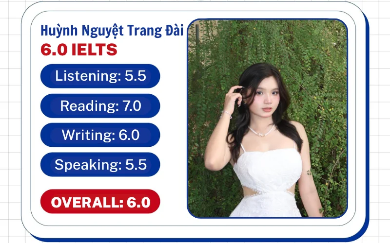học viên Huỳnh Nguyệt Trang Đài
