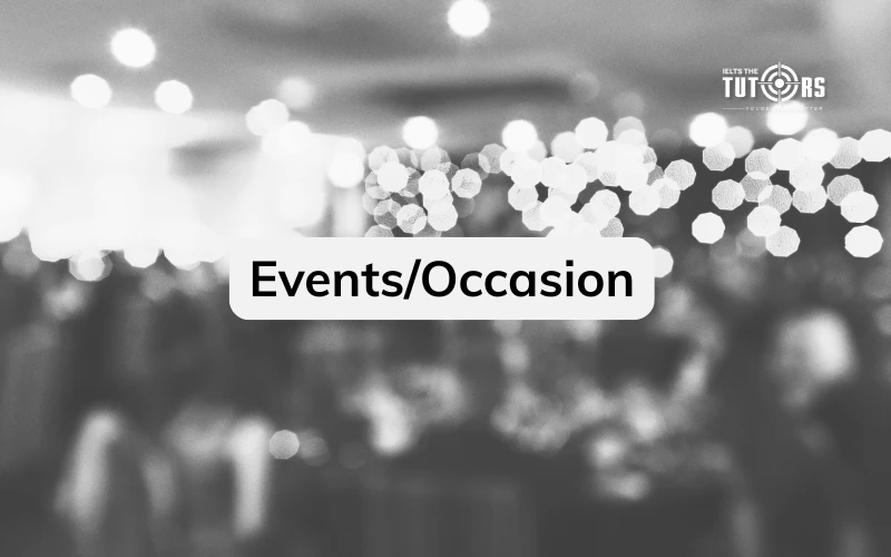 IELTS Speaking Forecast quý 3 2026 topic event occasion
