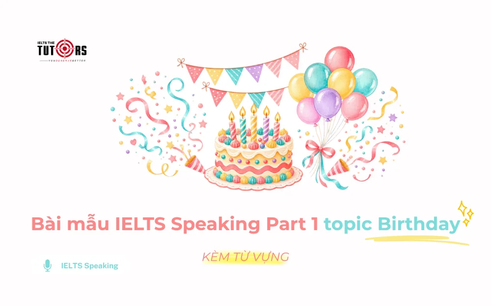 IELTS Speaking Part 1 topic Birthday thumbnail