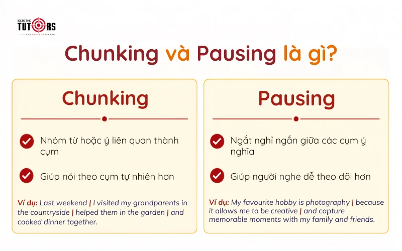 Pausing và Chunking là gì
