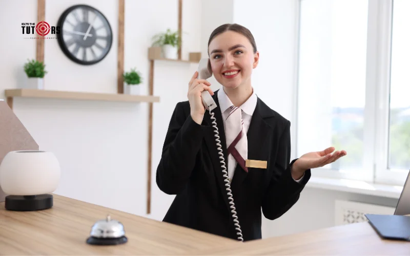 Ví dụ connected speech trong một đoạn hội thoại về đặt phòng khách sạn