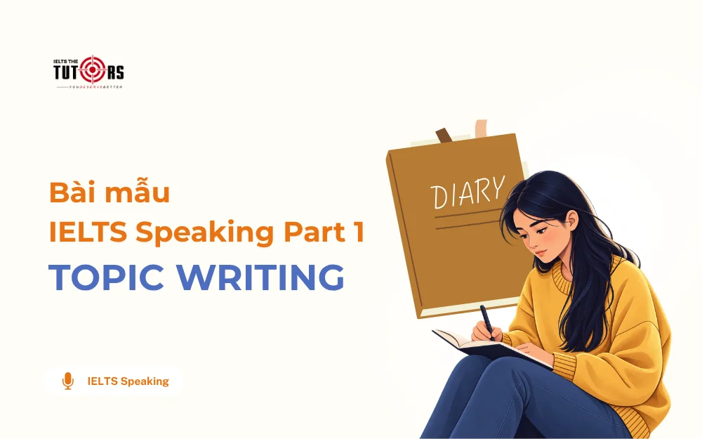 IELTS Speaking Part 1 topic Writing thumbnail