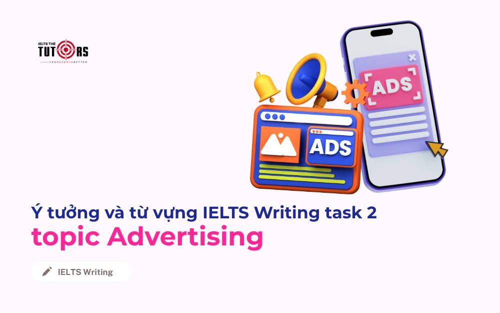IELTS Writing task 2 topic Advertising thumbnail
