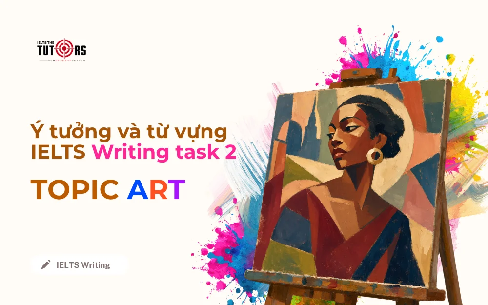 IELTS Writing task 2 topic Art thumbnail