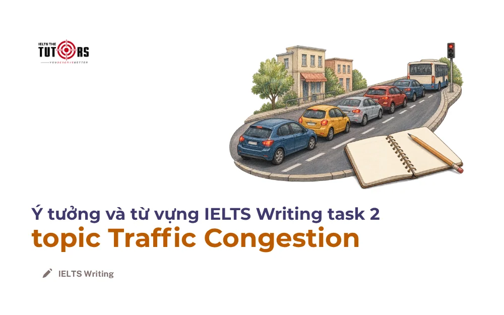 IELTS Writing task 2 topic Traffic Congestion thumbnail