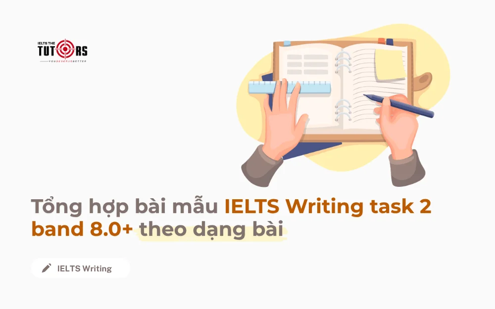 bài mẫu ielts writing task 2​ thumbnail